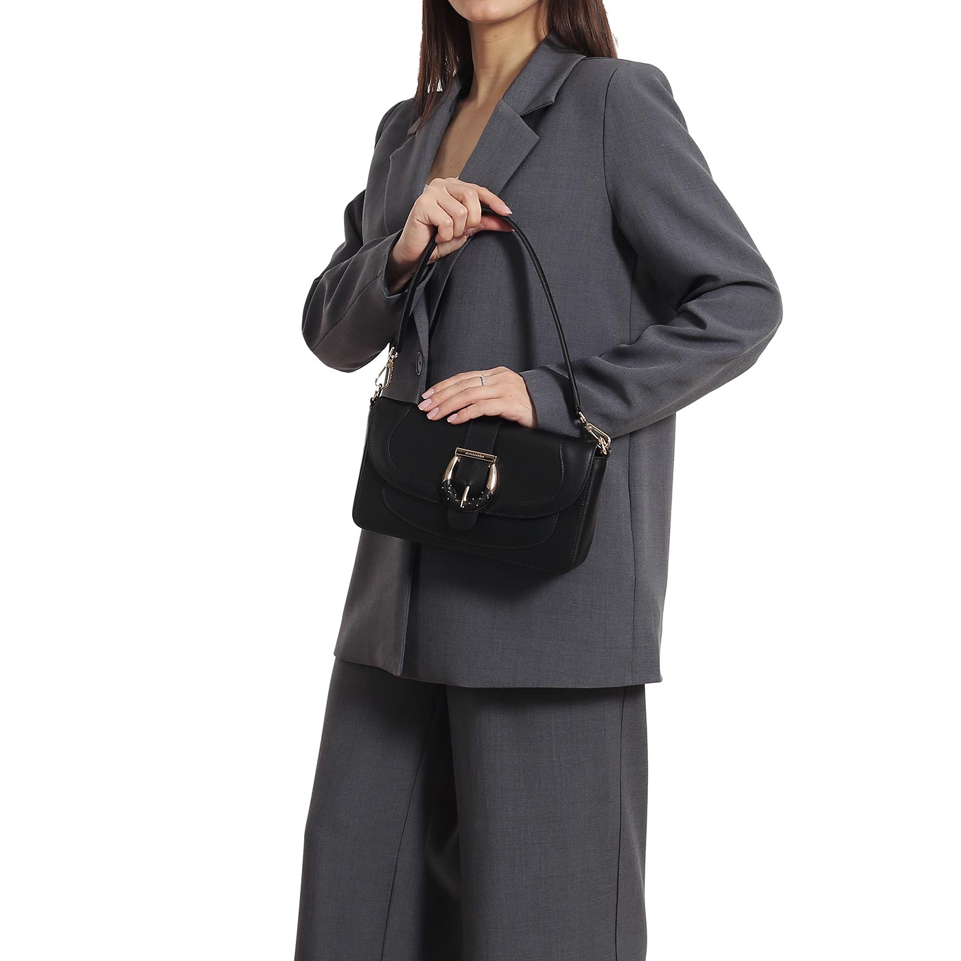 Кожаная сумка Cromia Kate