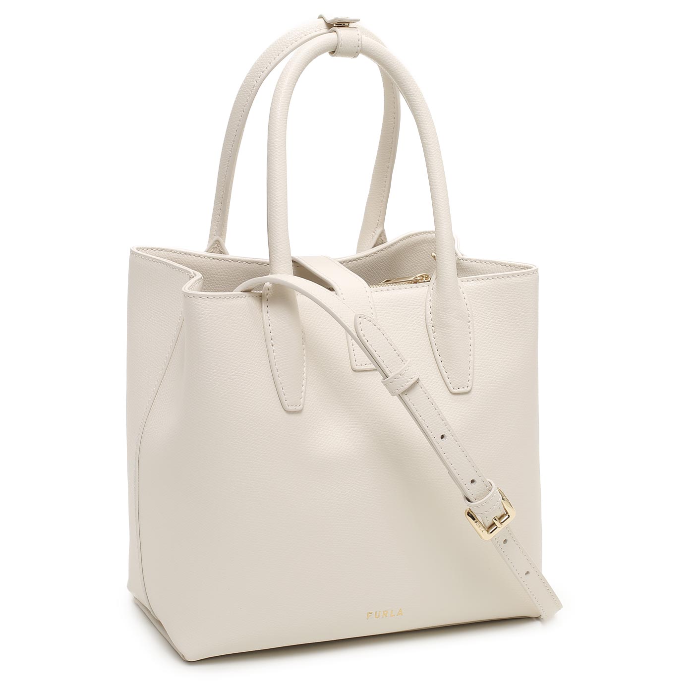 Кожаная сумка Furla Goccia