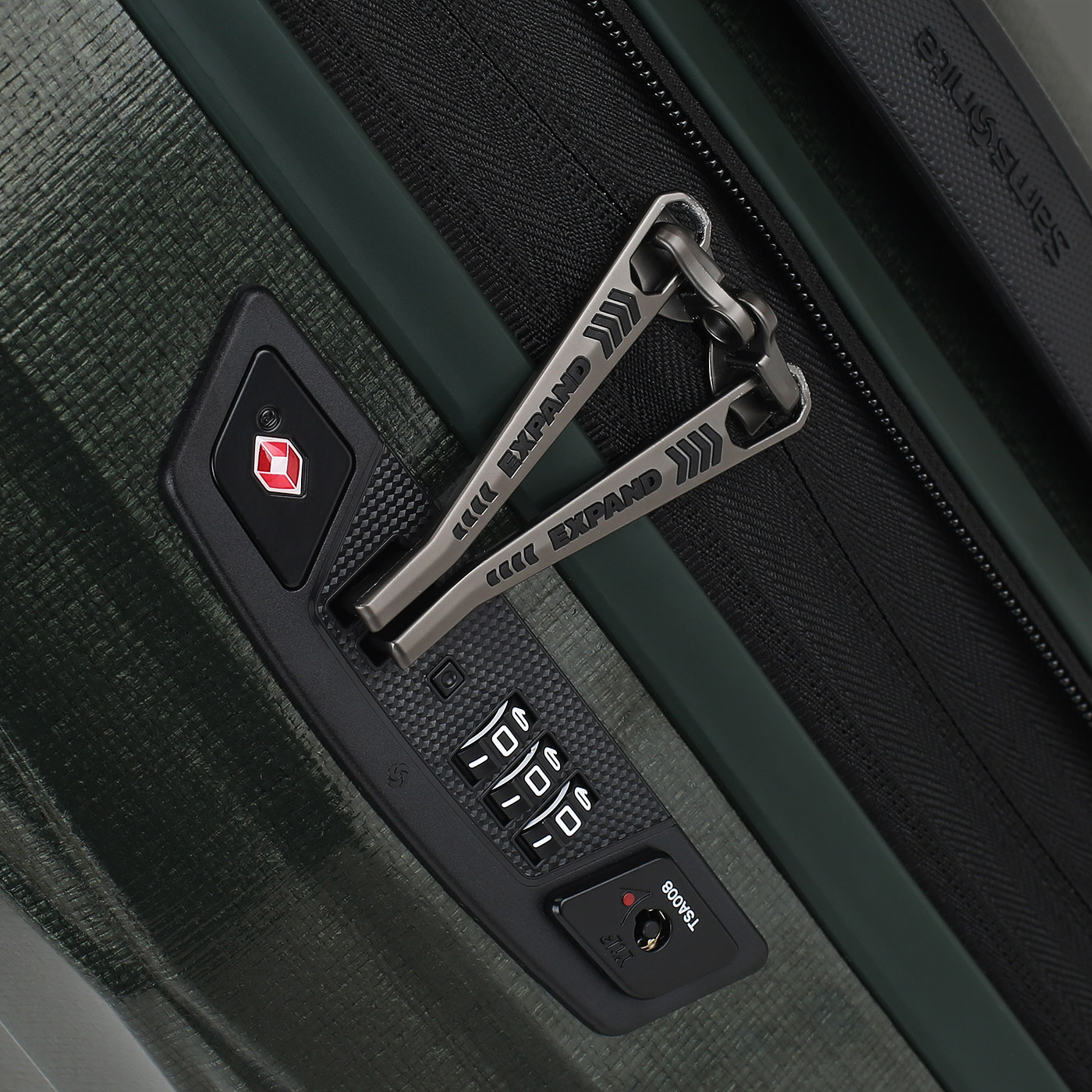 Чемодан для ручной клади из материала Curv Samsonite Major-Lite