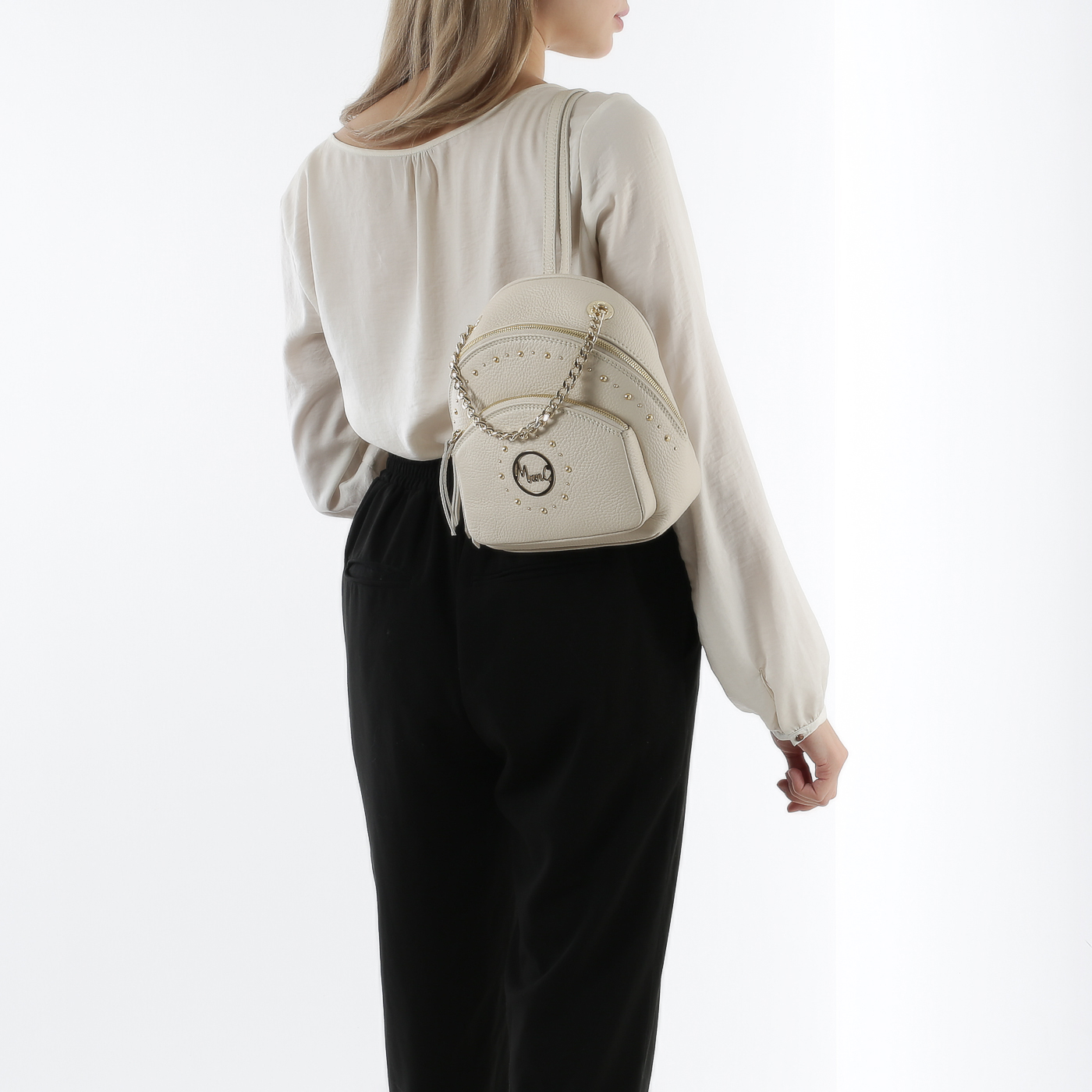 Рюкзак с клепками Marina Creazioni 