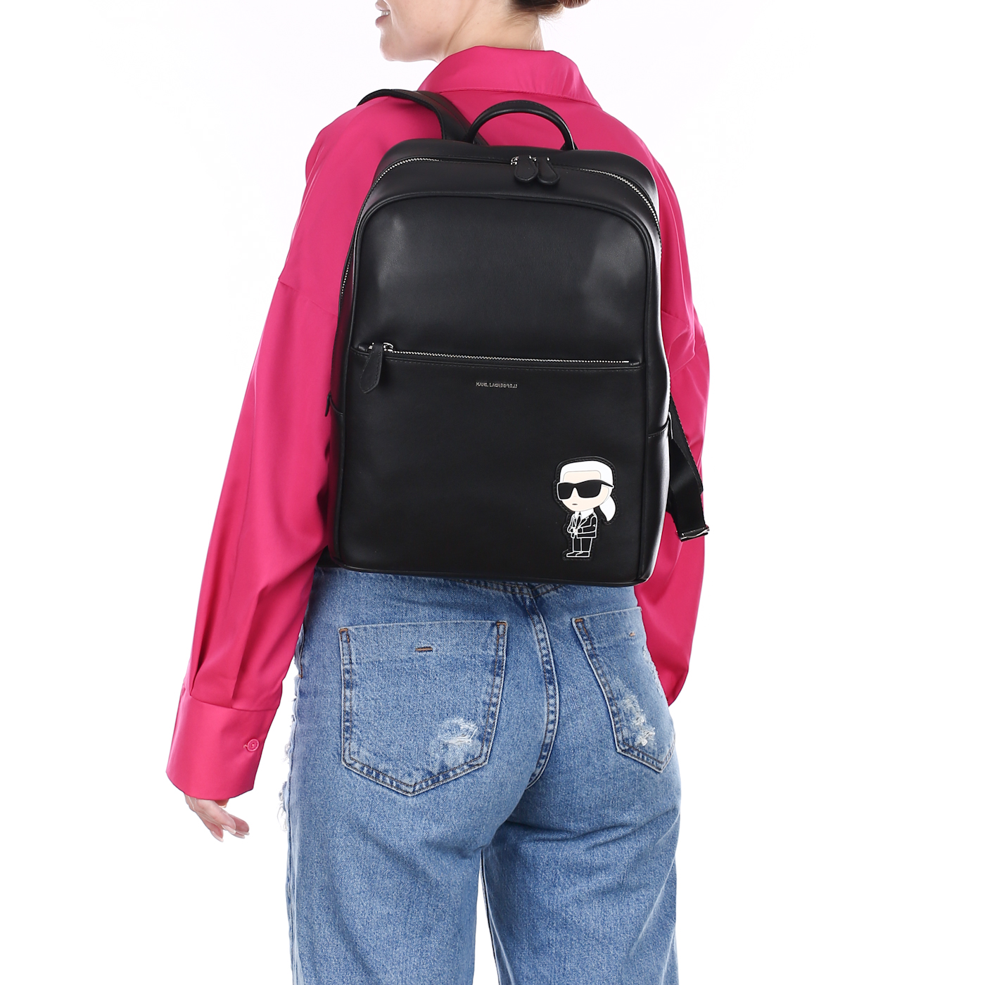 Кожаный рюкзак Karl Lagerfeld Ikonik