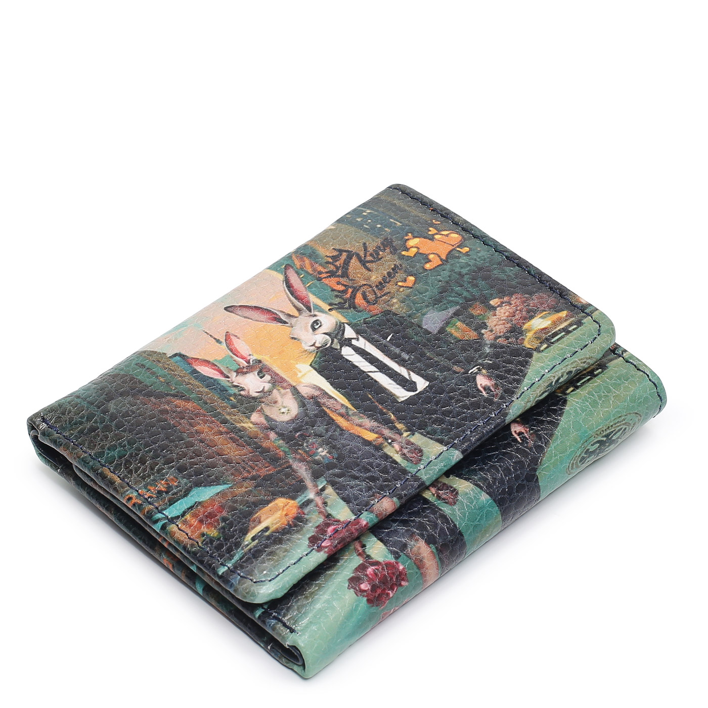 Портмоне складное на кнопке Curanni 