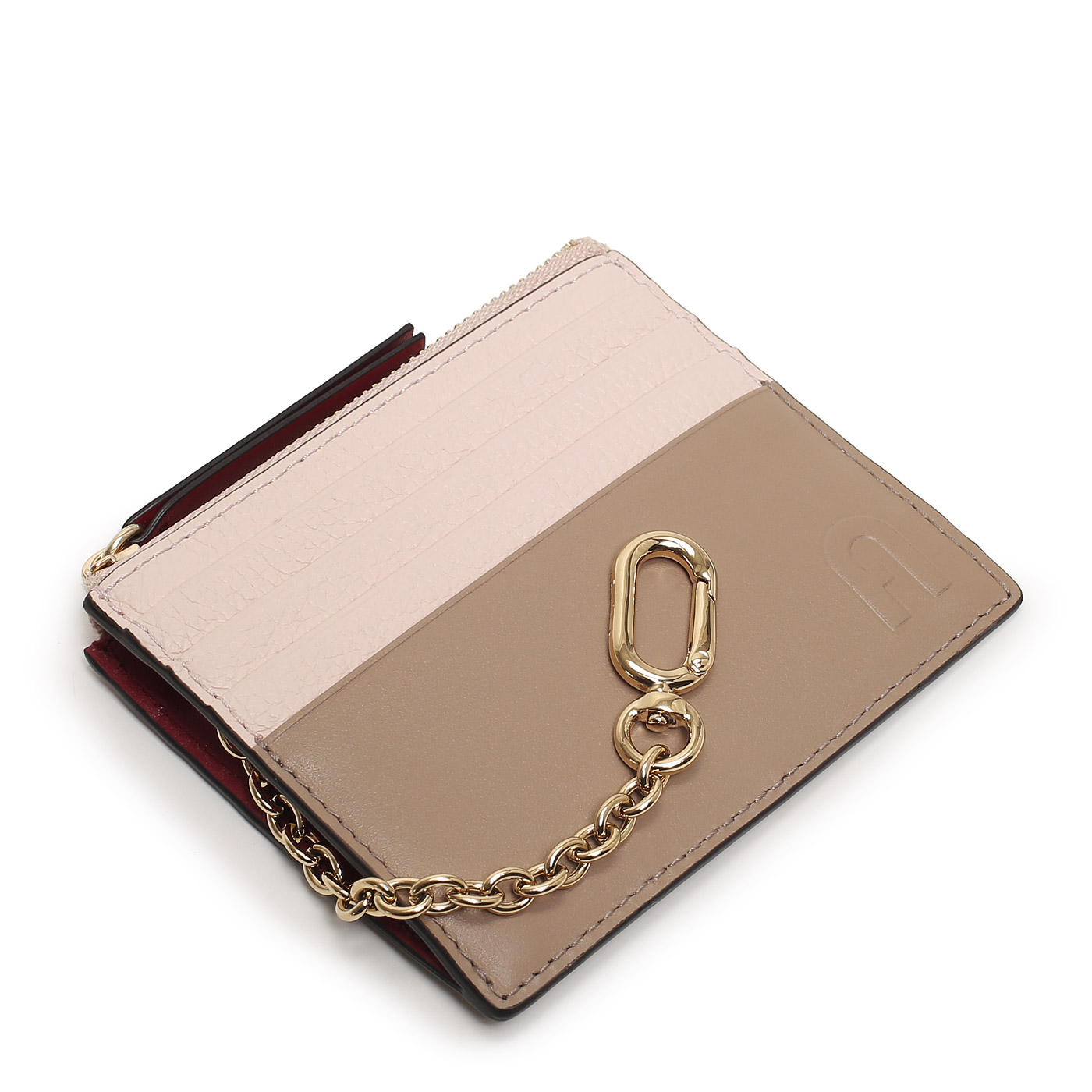 Кожаная визитница с цепочкой Furla Grazia