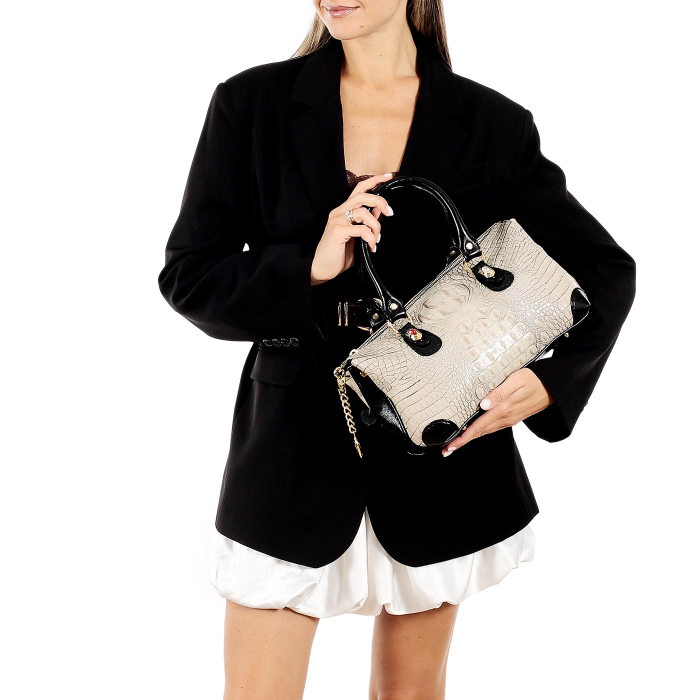 Кожаная сумка Marino Orlandi 