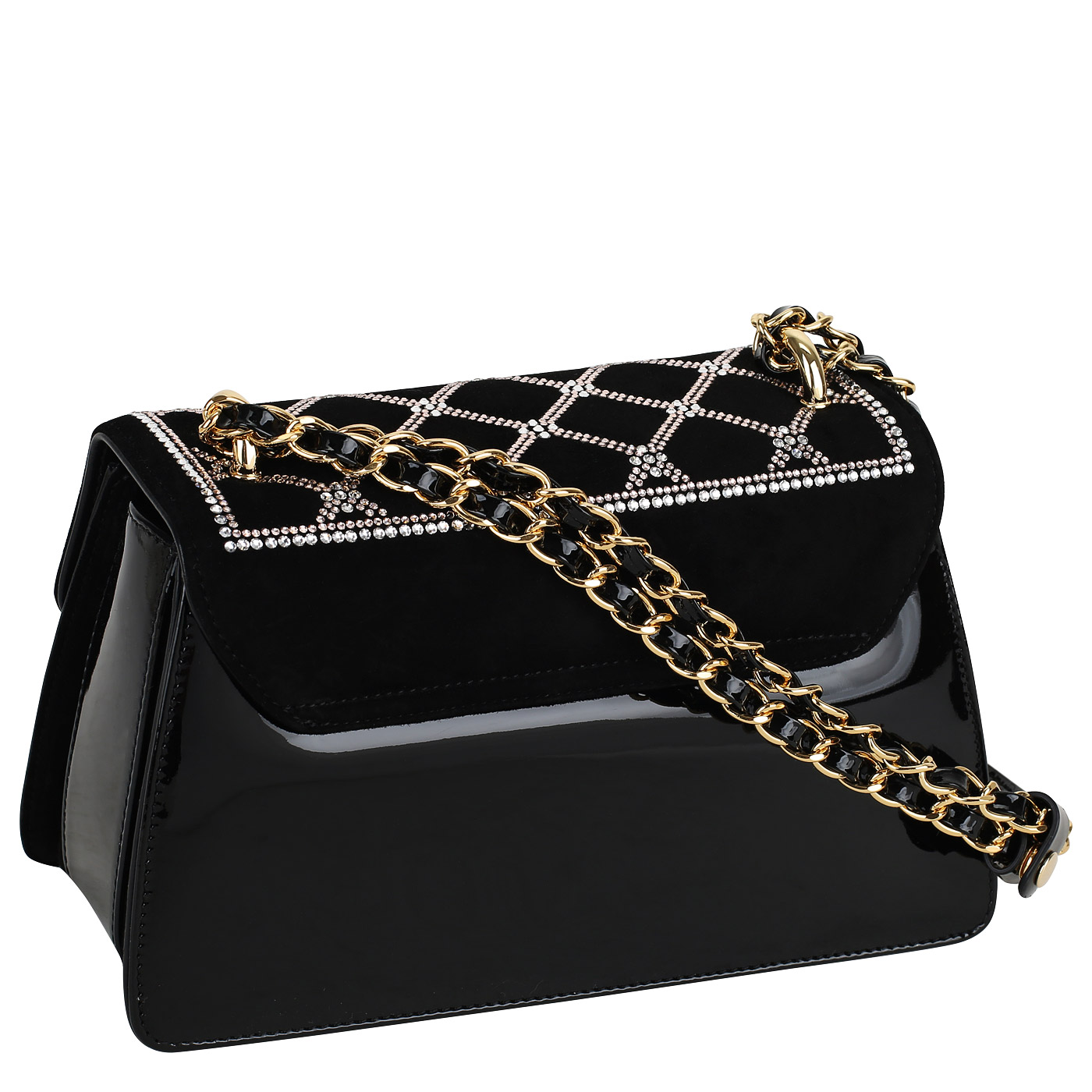 Сумка через плечо с цепочкой Valentino Orlandi Lux