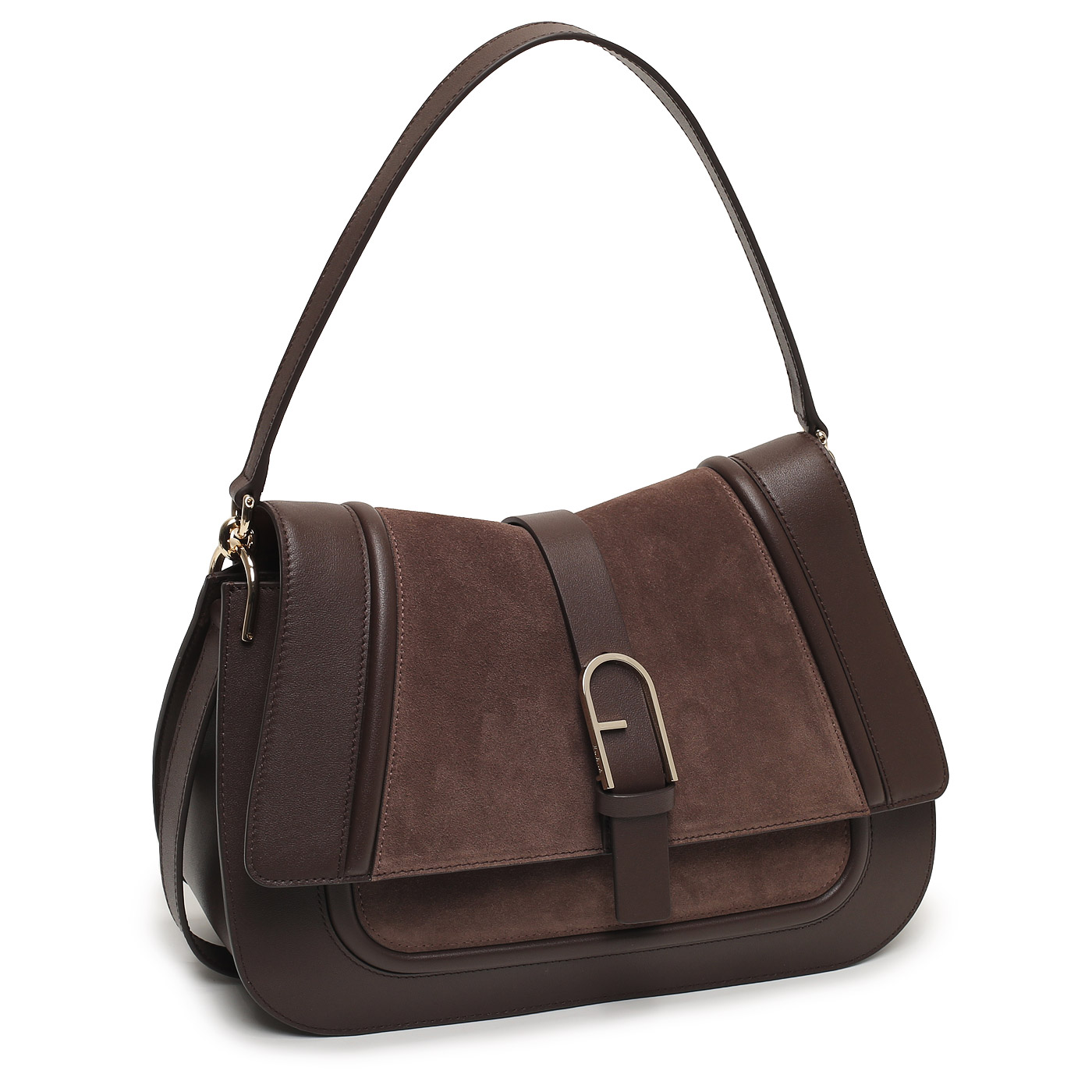 Кожаная сумка Furla Flow