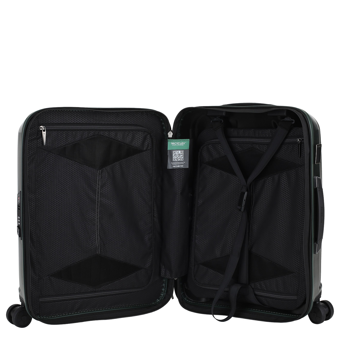 Чемодан для ручной клади из материала Curv Samsonite Major-Lite