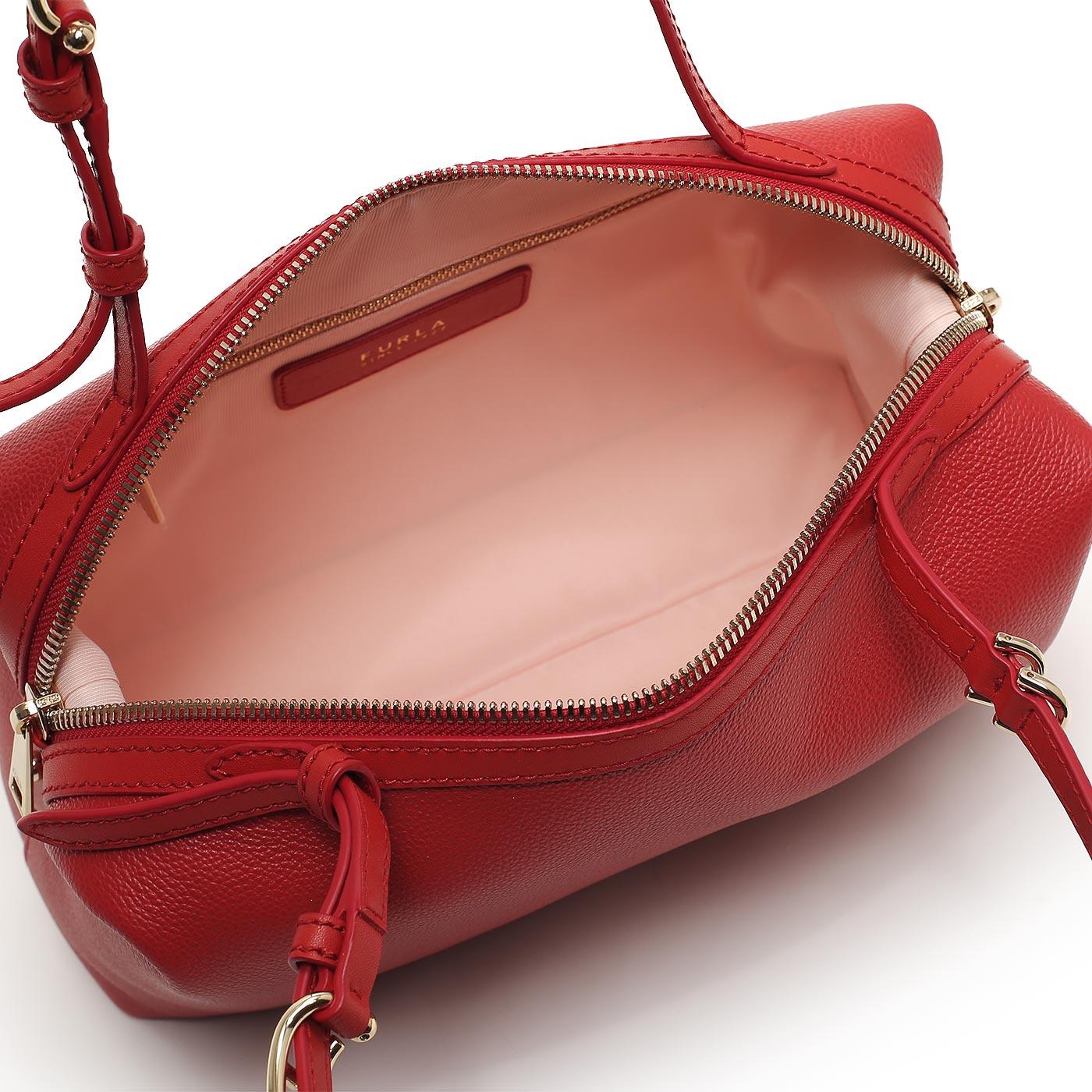 Кожаная сумка Furla Double