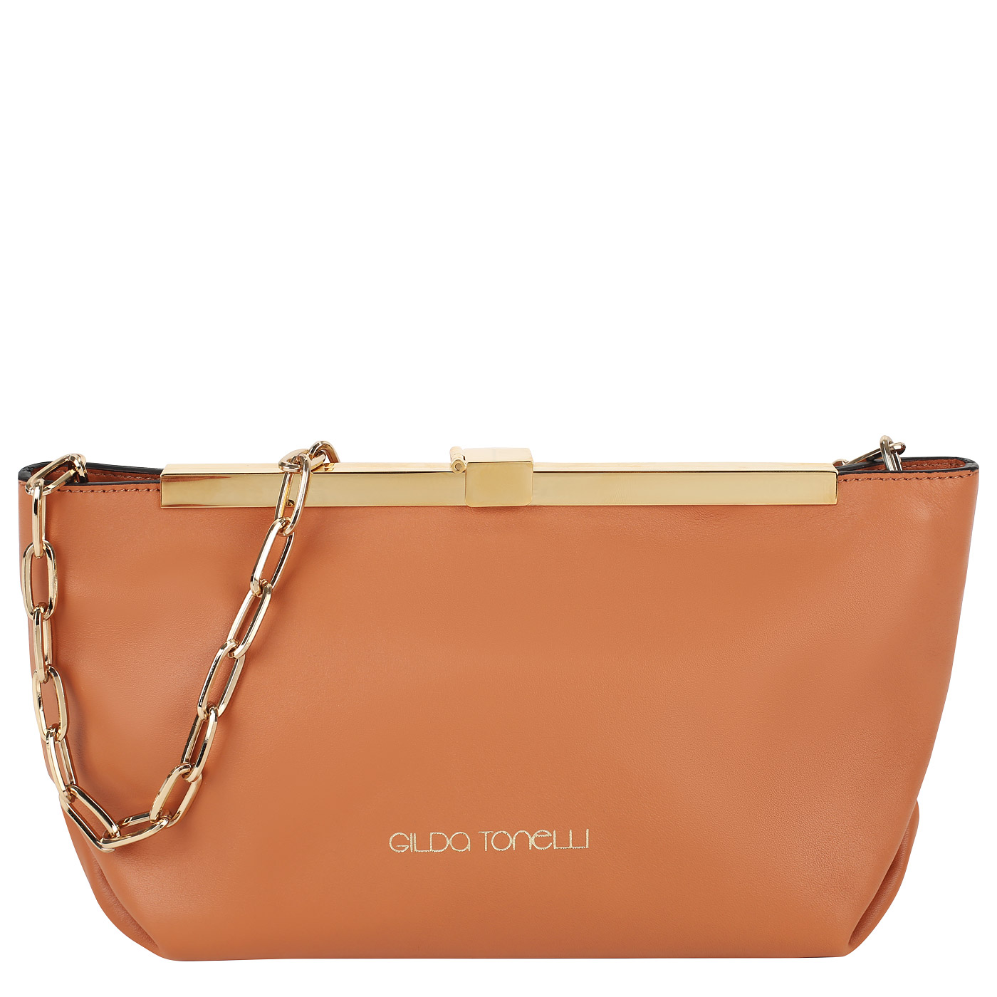 Gilda Tonelli Кожаная сумка с цепочкой