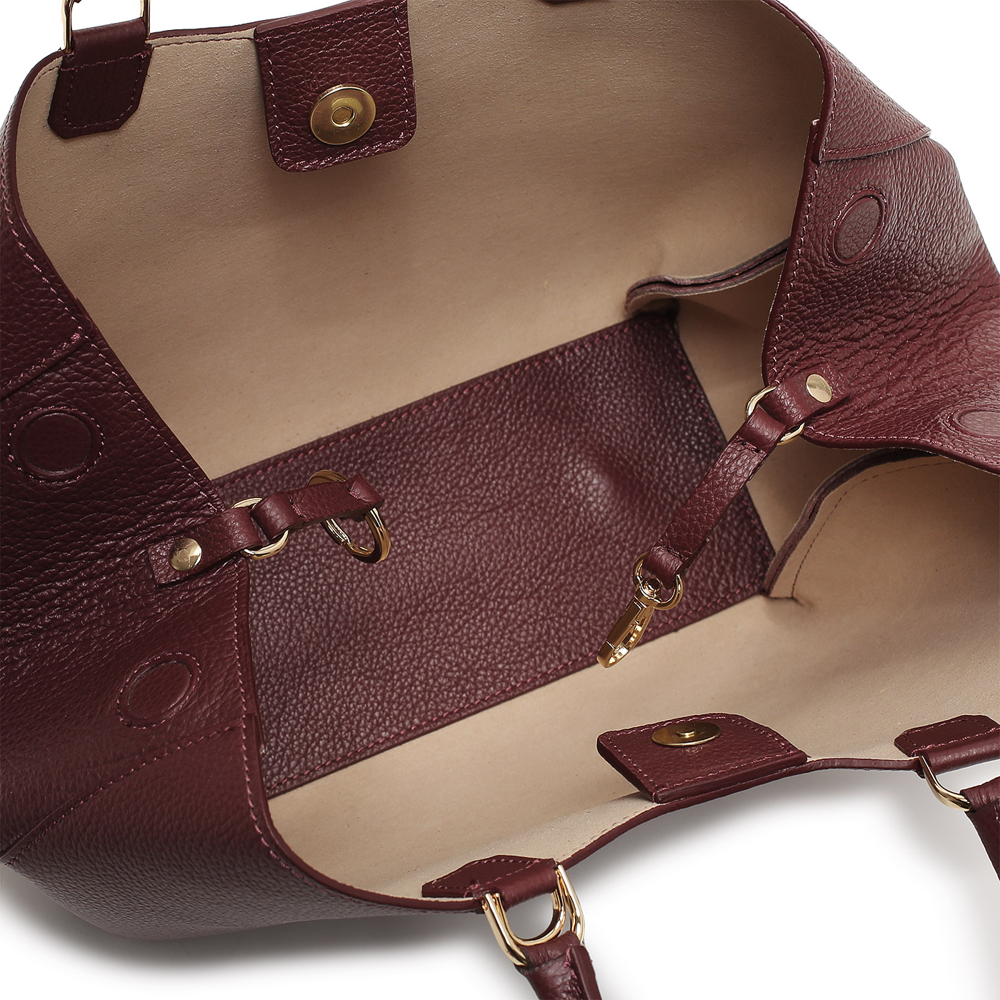 Кожаная сумка Christian Villa Peggy