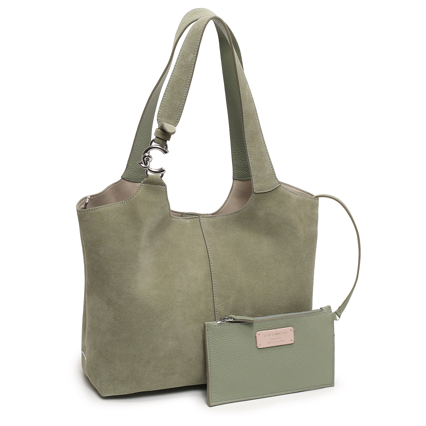 Кожаная сумка Coccinelle CoccinelleC-easy suede