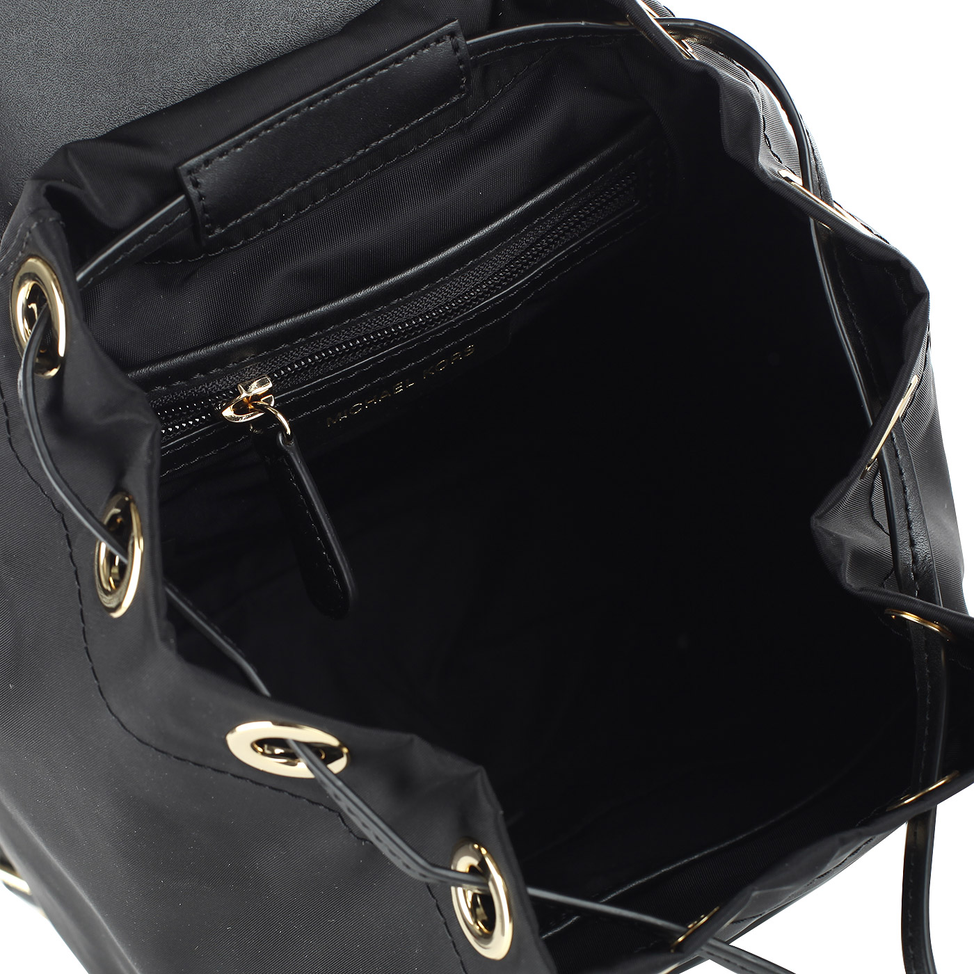 Кожаный рюкзак с откидным клапаном Michael Kors Mott