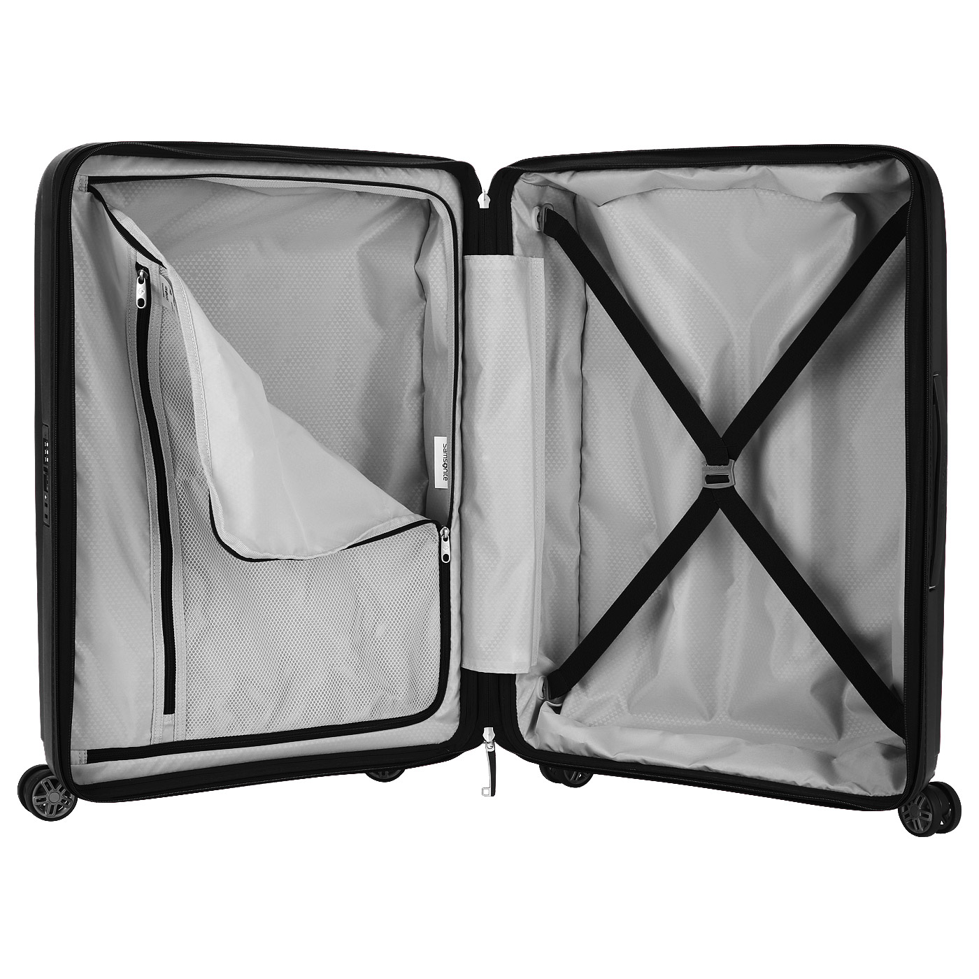 Чемодан средний M из полипропилена с кодовым замком Samsonite Hi-Fi