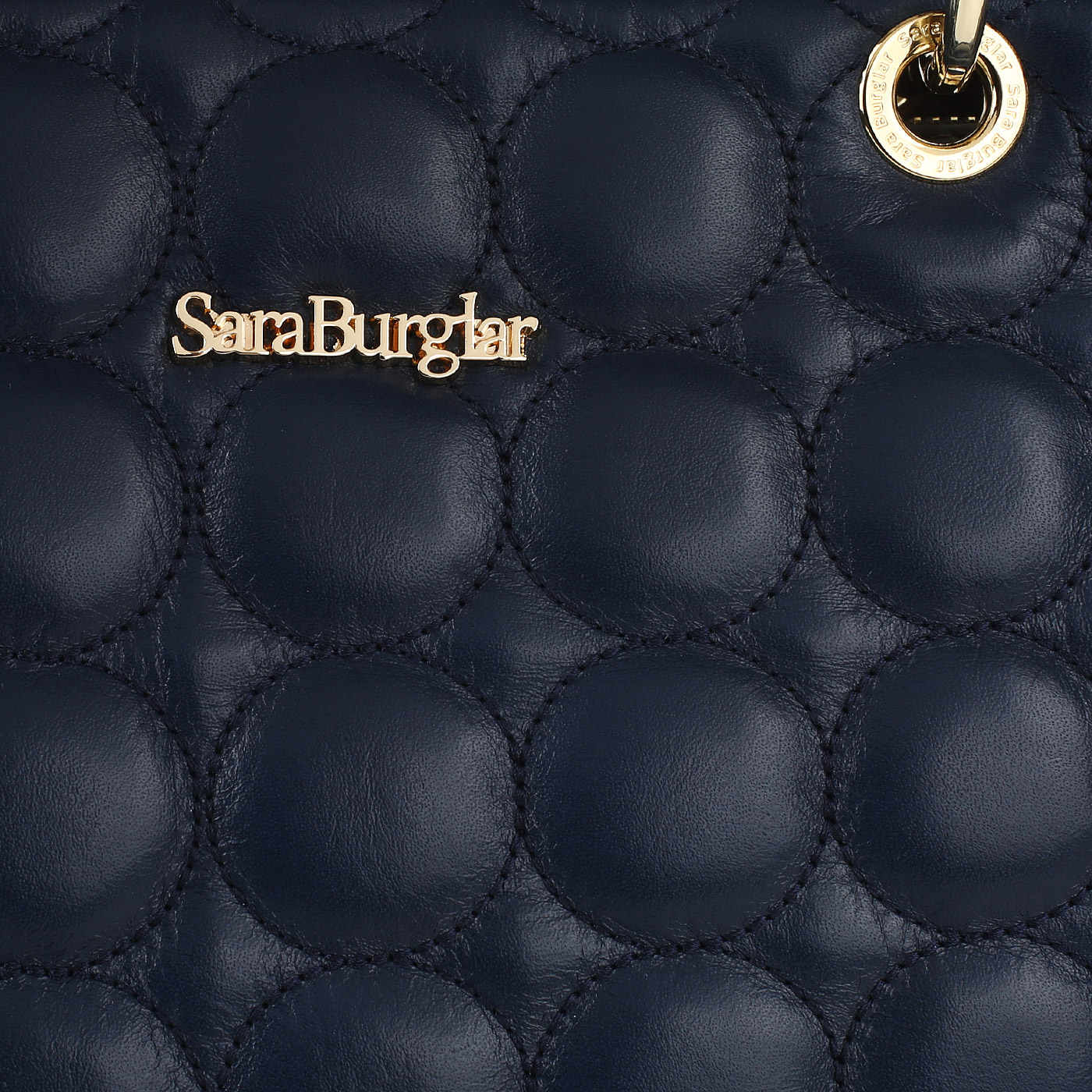 Сине-зеленая сумка Sara Burglar Carla Ricamo