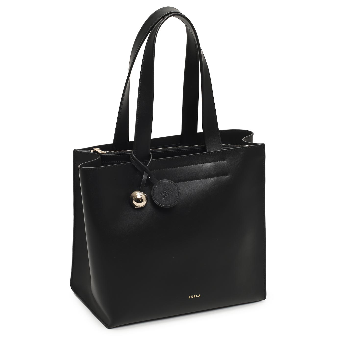 Кожаная сумка Furla Divide IT