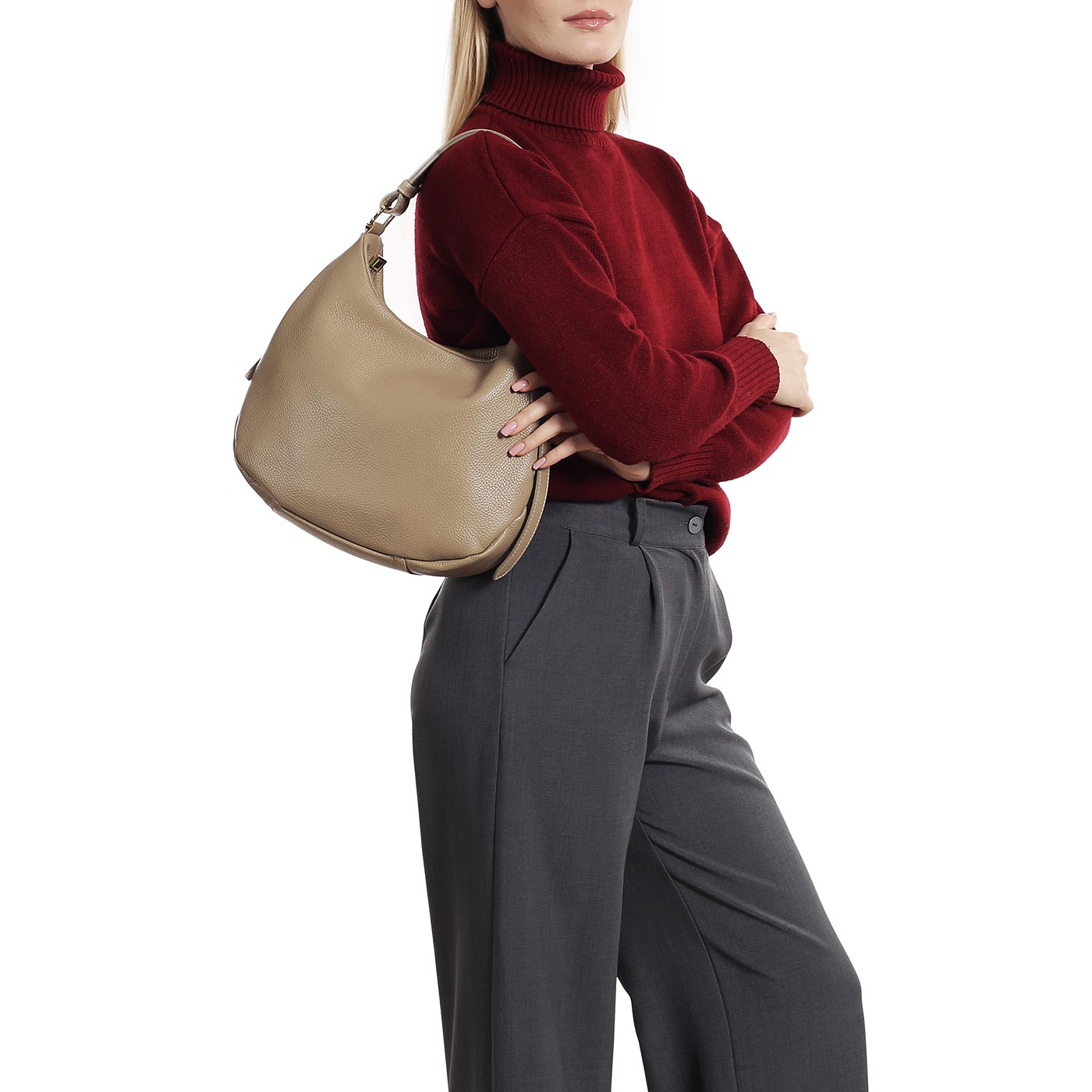 Кожаная сумка Bruno Rossi Dollaro