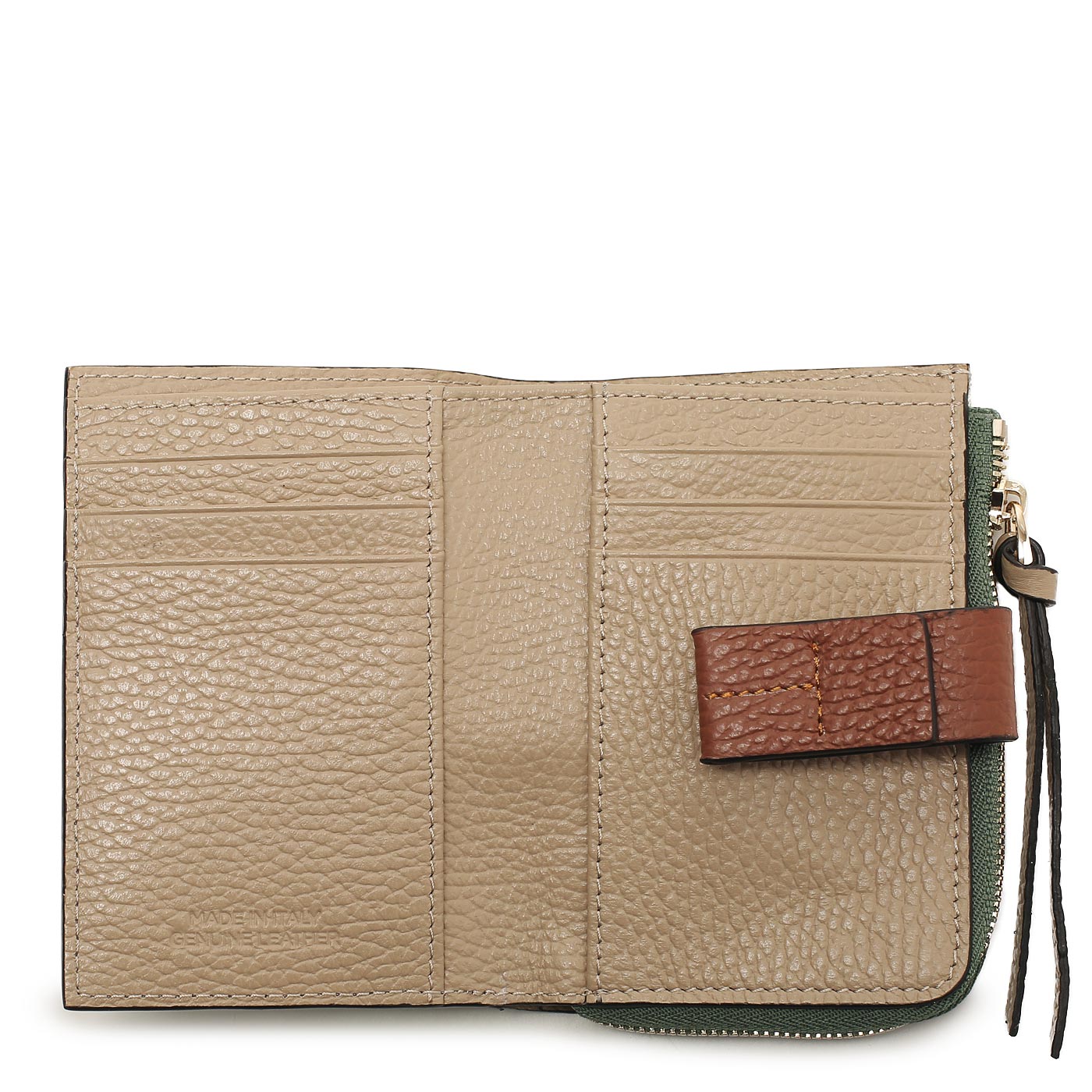 Портмоне складное на кнопке Chatte Siena