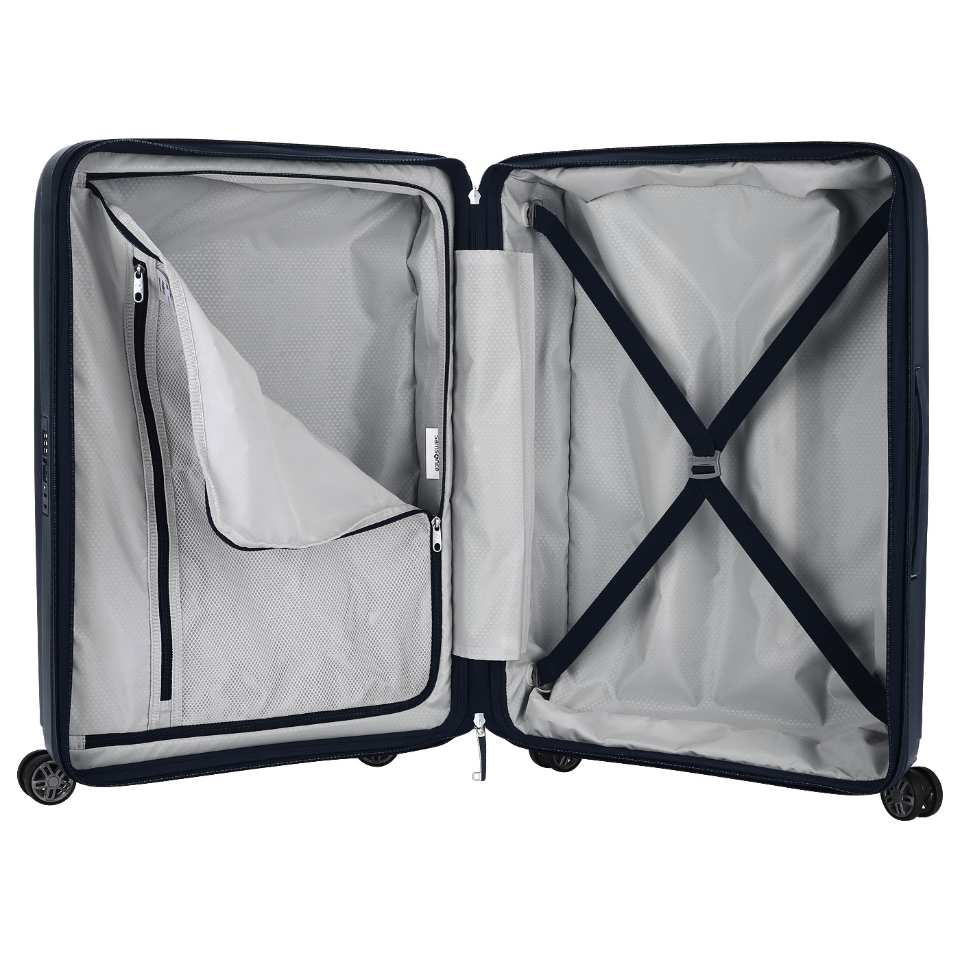 Чемодан большой L из полипропилена с кодовым замком Samsonite Hi-Fi