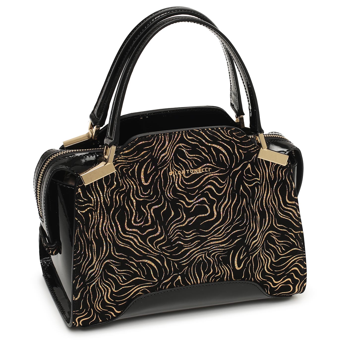 Кожаная сумка Gilda Tonelli Creta Piuma